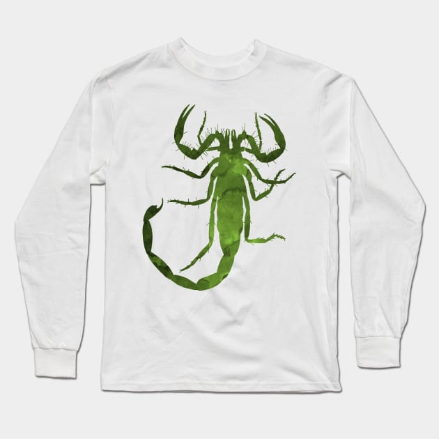 Scorpion Long Sleeve T-Shirt by BittenByErmines